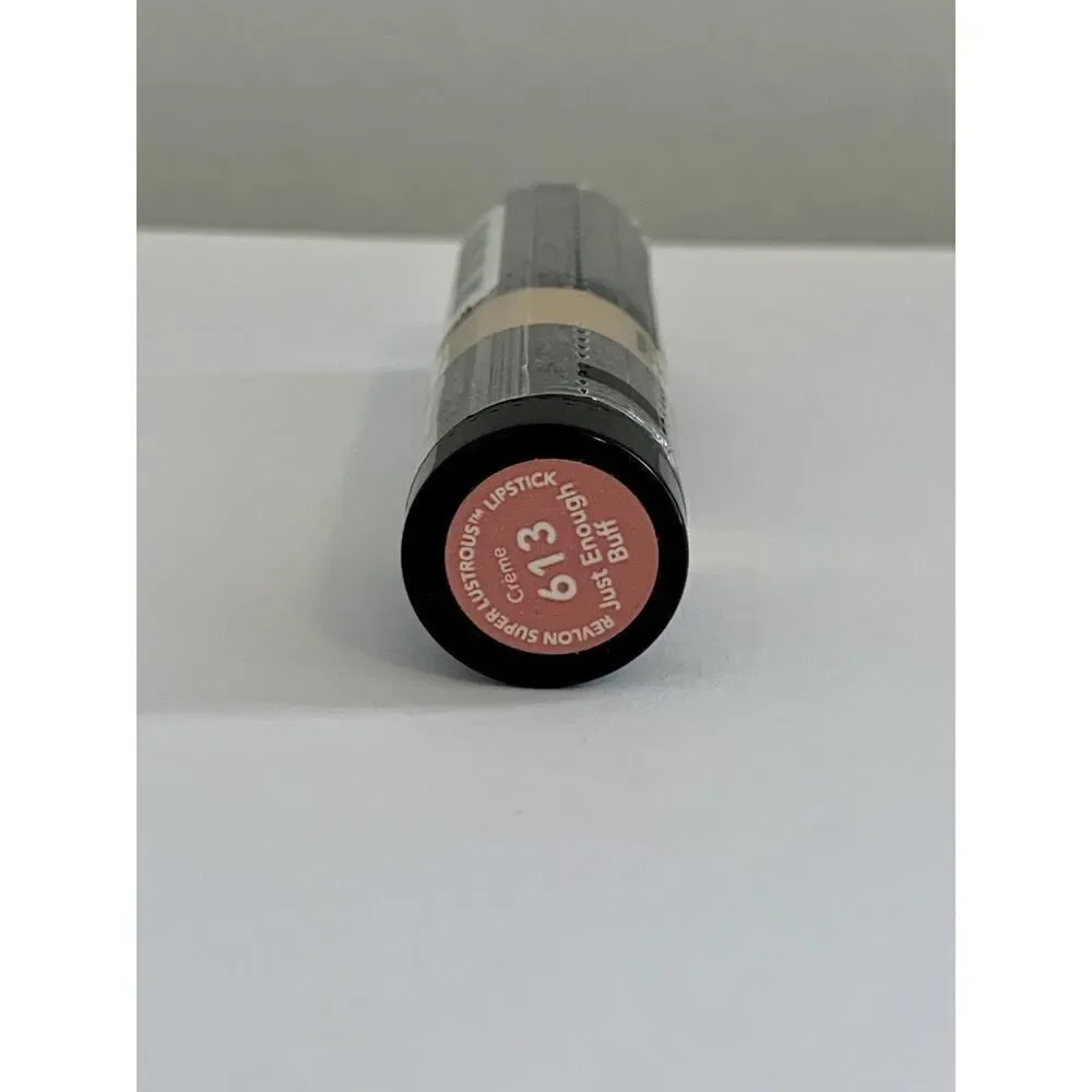 REVLON Super Lustrous CREME Lipstick #613 JUST ENOUGH BUFF Discontinued
